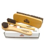 4-Piece Horsehair Shoe Brush Set - Image 2