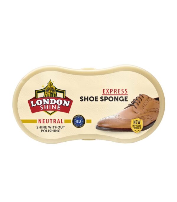 Express Shoe Shine Sponge – Neutral Color for All Leather Shades