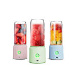 Kitchen Machines Mini Juicer 420ml USB 10-Blade Rechargeable