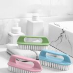 Household Eco-Friendly PP Plastic Clothes Washing Cleaning Brush with Handle