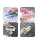 Household Eco-Friendly PP Plastic Clothes Washing Cleaning Brush with Handle - Image 2