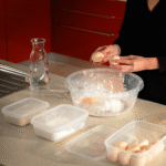 Transparent Rectangular Plastic Food Container Set – 3 Sizes (500ml, 900ml, 1500ml) - Image 3